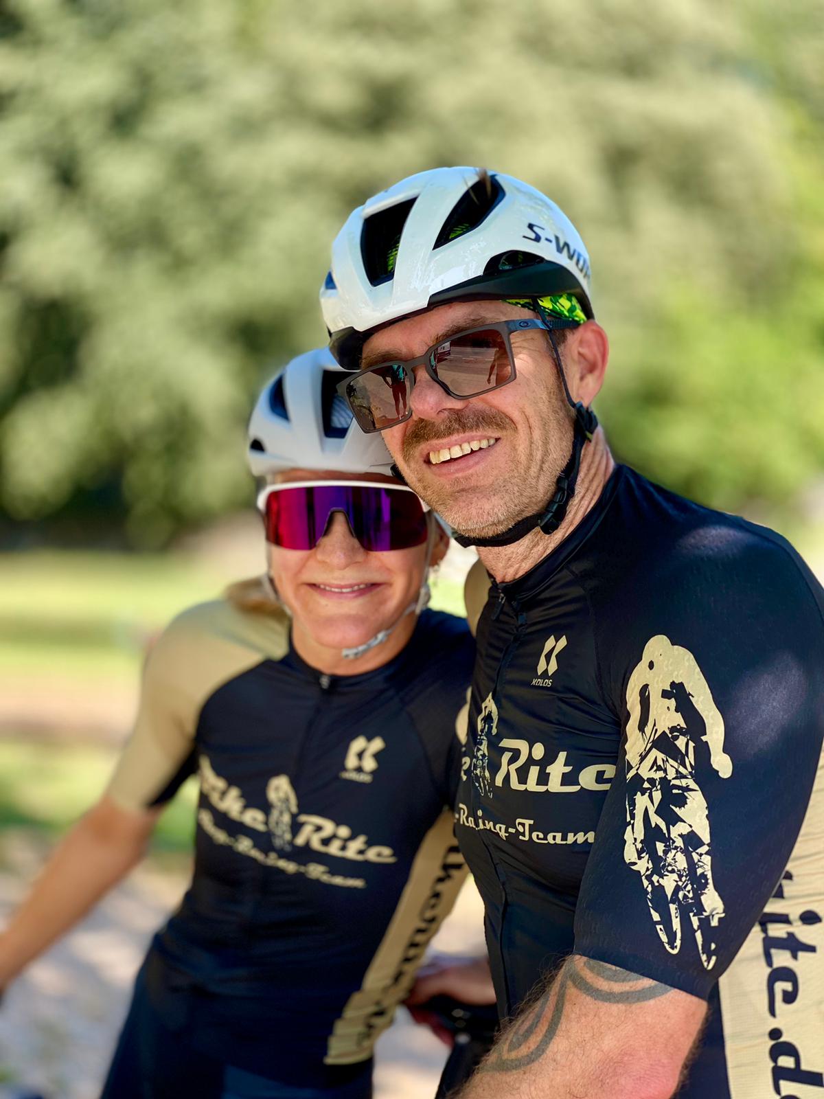 Peter Mai beim Radrennen